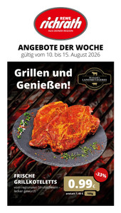 REWE Prospekt - Angebote ab 10.08. - Seite 1
