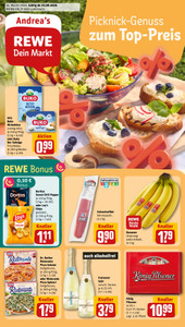 REWE Prospekt - Angebote ab 10.08. - Seite 1