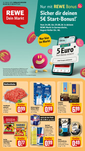 REWE Prospekt - Angebote ab 24.08. - Seite 1