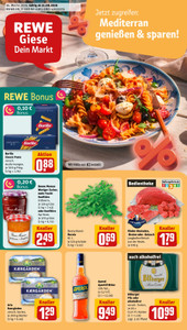 REWE Prospekt - Angebote ab 31.08. - Seite 1