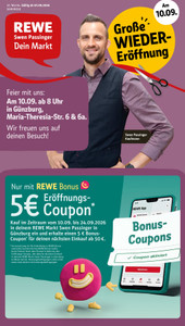REWE Prospekt - Angebote ab 07.09.