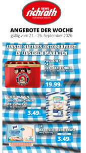 REWE Prospekt - Angebote ab 21.09. - Seite 1