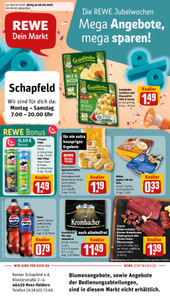 REWE Prospekt - Angebote ab 28.09. - Seite 1