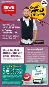 REWE Prospekt - Angebote ab 28.09.