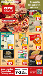 REWE Prospekt - Angebote ab 12.10. - Seite 1