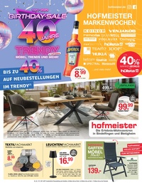 hofmeister Prospekt - Birthday-Sale