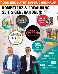 hofmeister Prospekt - Hofmeister schlägt jeden Küchenpreis