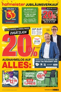 hofmeister Prospekt - Angebote ab 16.07.