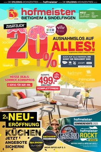 hofmeister Prospekt - Angebote ab 30.07.