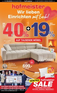 hofmeister Prospekt - Angebote ab 28.01.
