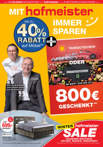 hofmeister Prospekt - immer sparen