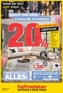 hofmeister Prospekt - Mach Dir Dein Zuhause schöner