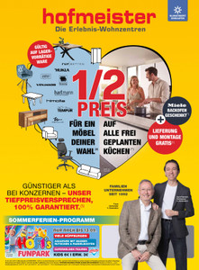 hofmeister Prospekt - 1/2 Preis