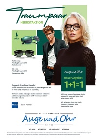 Auge und Ohr Prospekt - Herbstaktion
