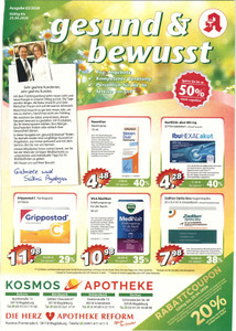 Kosmos Apotheke Prospekt - Herz_März