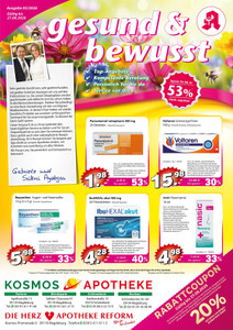 Kosmos Apotheke Prospekt - Herz_Mai