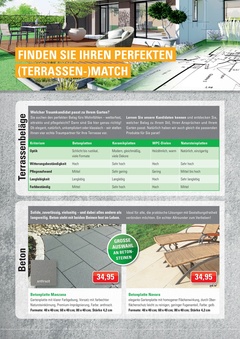 ZG Raiffeisen Prospekt - Dein Garten. Deine Terasse. Dein Stil.