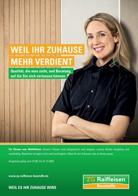 ZG Raiffeisen Prospekt - Weil Ihr Zuhause Mehr Verdient