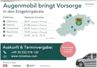 Miranthus Health Prospekt - Augenmobil bringt Vorsorge in den Erzgebirgskreis