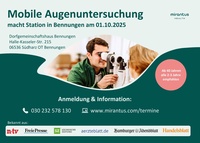 Miranthus Health Prospekt - Mirantus Augenuntersuchung