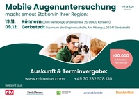 Miranthus Health Prospekt - Mirantus Augenuntersuchung Gerbstedt Könnern