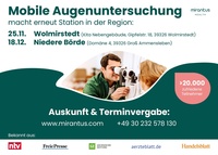 Miranthus Health Prospekt - Mirantus Augenuntersuchung Wolmirstedt