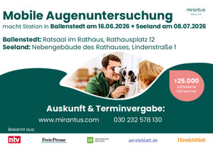 Miranthus Health Prospekt - Mirantus Augenuntersuchung Ballenstedt Seeland