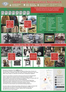 Antiquitäten Steinbach Prospekt - Angebote ab 21.10.