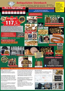 Antiquitäten Steinbach Prospekt - Angebote ab 28.10.