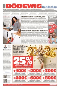 Möbel Bödewig Prospekt - Angebote ab 12.01.