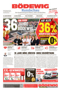 Möbel Bödewig Prospekt - Angebote ab 14.09.