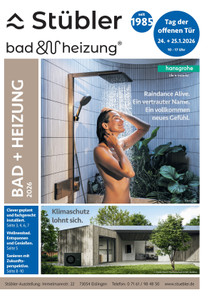 Stübler Prospekt - 2026/04 | Stübler GmbH