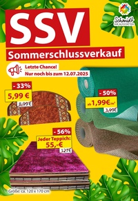 Schmidt - IHR AUSSTATTER Prospekt - Sommerschlussverkauf: Schmidt - Ihr Ausstatter