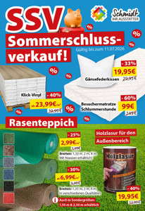 Schmidt - IHR AUSSTATTER Prospekt - SZ