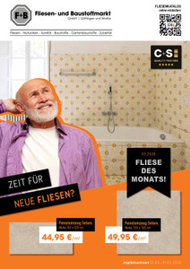 F+B Fliesen- und Baustoffmarkt Prospekt - Angebote ab 07.03.