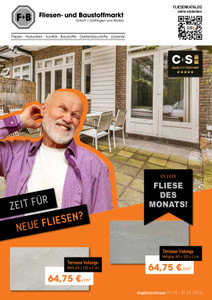 F+B Fliesen- und Baustoffmarkt Prospekt - Angebote ab 02.05.