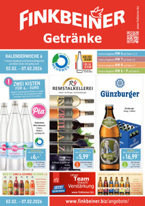 Finkbeiner Prospekt - 2026/06 | Finkbeiner Getränke