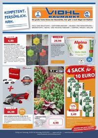 Viohl Baumarkt Prospekt - Angebote ab 29.08.