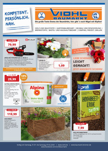 Viohl Baumarkt Prospekt - Angebote ab 30.01.
