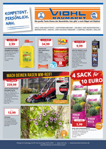 Viohl Baumarkt Prospekt - Angebote ab 01.05.