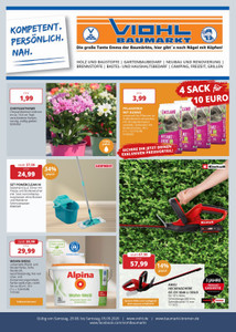 Viohl Baumarkt Prospekt - Angebote ab 28.08.
