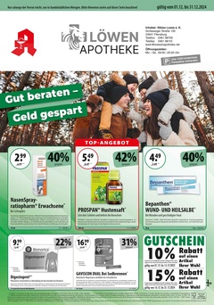 Löwen Apotheke Flensburg Prospekt - Dezember Angebote