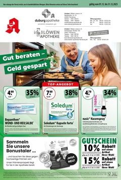 Löwen Apotheke Flensburg Prospekt - Angebote ab 01.12. - Seite 1