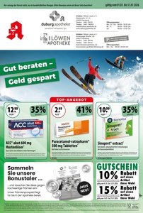 Löwen Apotheke Flensburg Prospekt - Januar