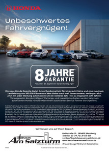 Autohaus Am Salzturm Prospekt - Unbeschwertes Fahrvergnügen!