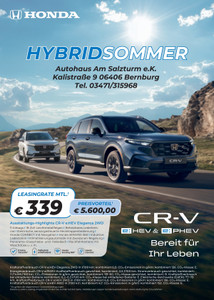 Autohaus Am Salzturm Prospekt - Hybridsommer