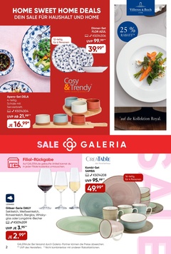 GALERIA Karstadt Kaufhof Prospekt - Home Sweet Home Deals