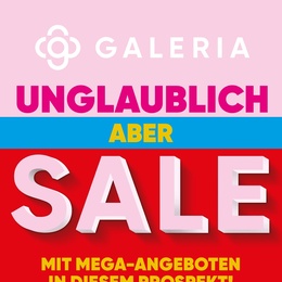 GALERIA Karstadt Kaufhof Prospekt