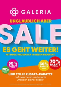 GALERIA Karstadt Kaufhof Prospekt - SALE