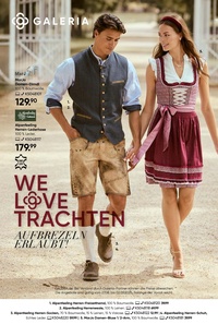 GALERIA Karstadt Kaufhof Prospekt - We Love Trachten